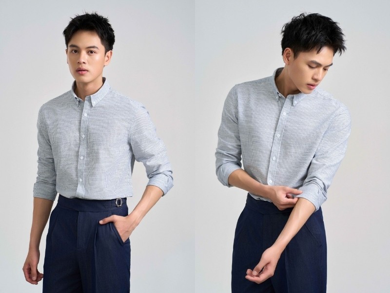 Cách gấp áo sơ mi không bị nhăn trong vòng “một nốt nhạc”